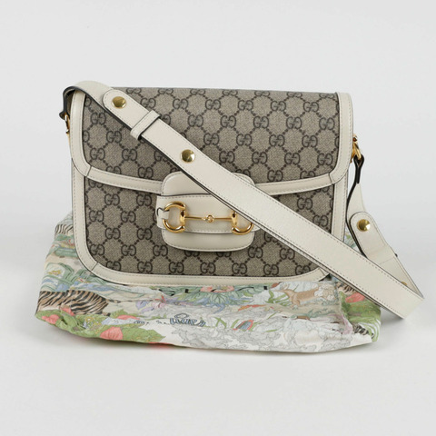 GUCCI Horsebit 1955 小號斜背包 602204