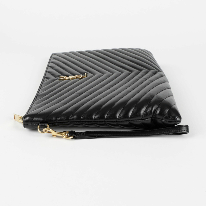 SAINT LAURENT Monogram 資料夾手拿包 440222-4