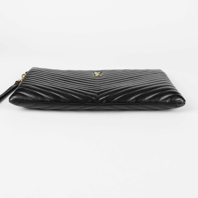 SAINT LAURENT Monogram 資料夾手拿包 440222-5