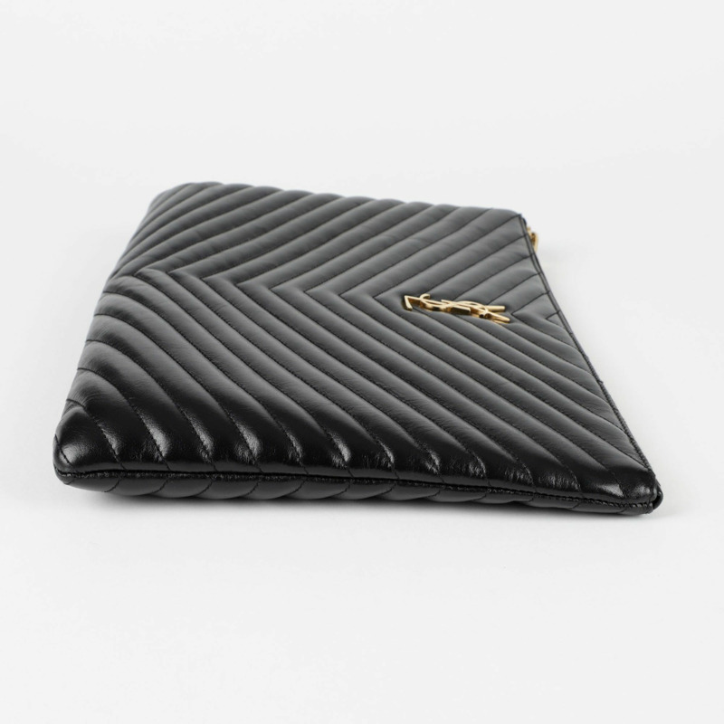 SAINT LAURENT Monogram 資料夾手拿包 440222-7