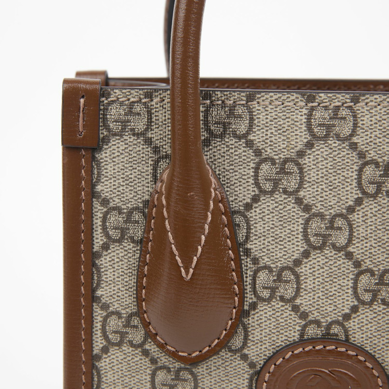 GUCCI 互扣式 G 迷你托特單肩包 671623-2
