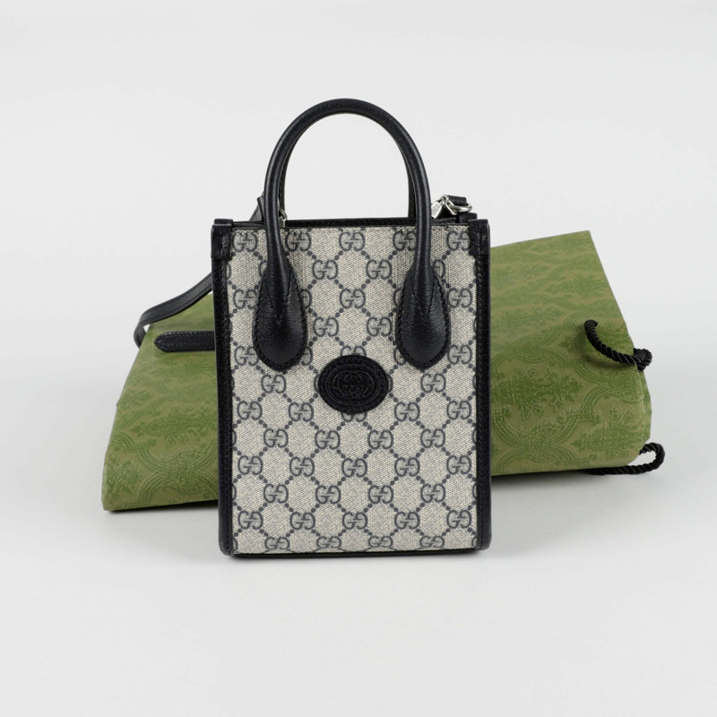 GUCCI 互扣式 G 迷你托特單肩包 671623-0