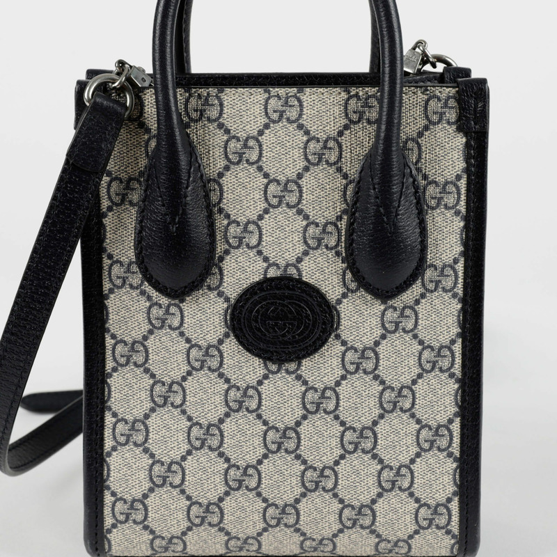 GUCCI 互扣式 G 迷你托特單肩包 671623-1