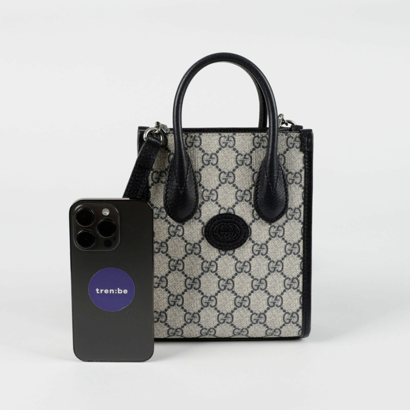 GUCCI 互扣式 G 迷你托特單肩包 671623-7