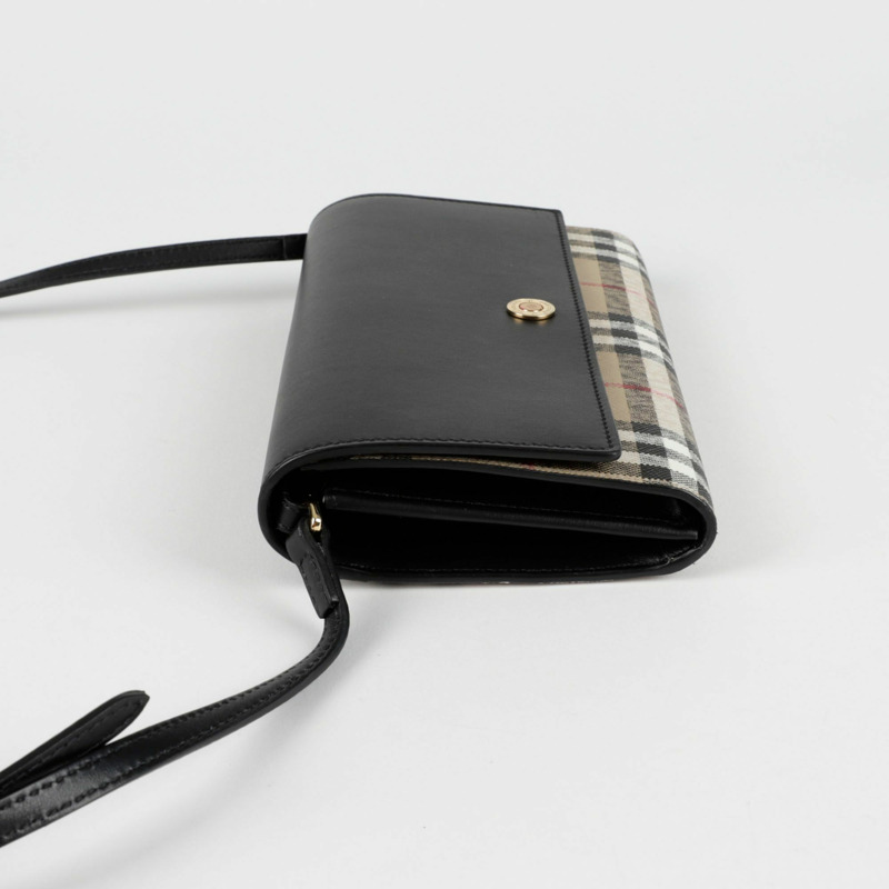 BURBERRY Vintage 格紋可拆式 WOC 斜背包 8058001-3
