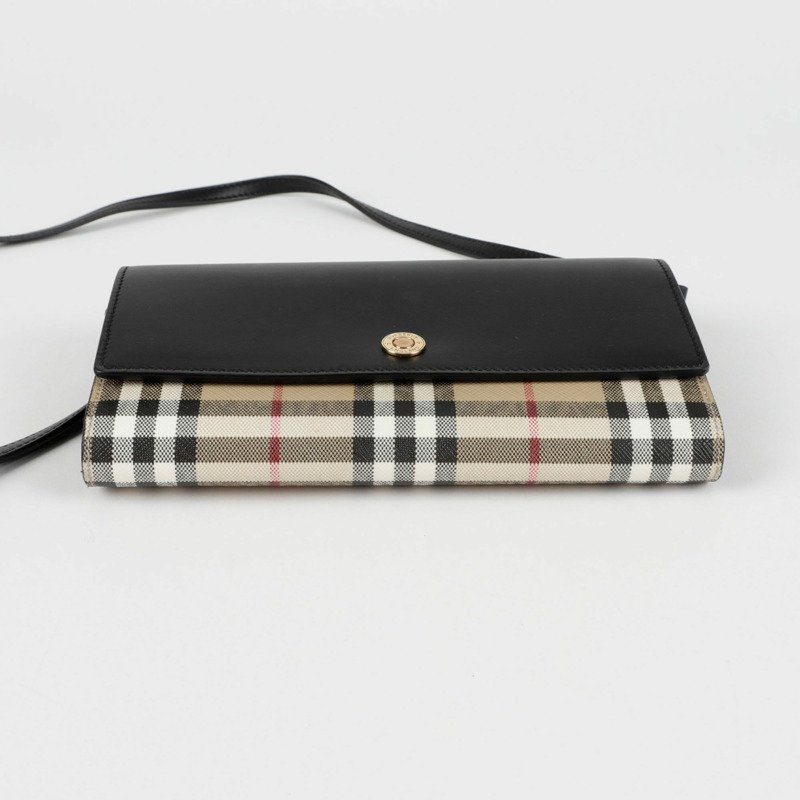 BURBERRY Vintage 格紋可拆式 WOC 斜背包 8058001-4