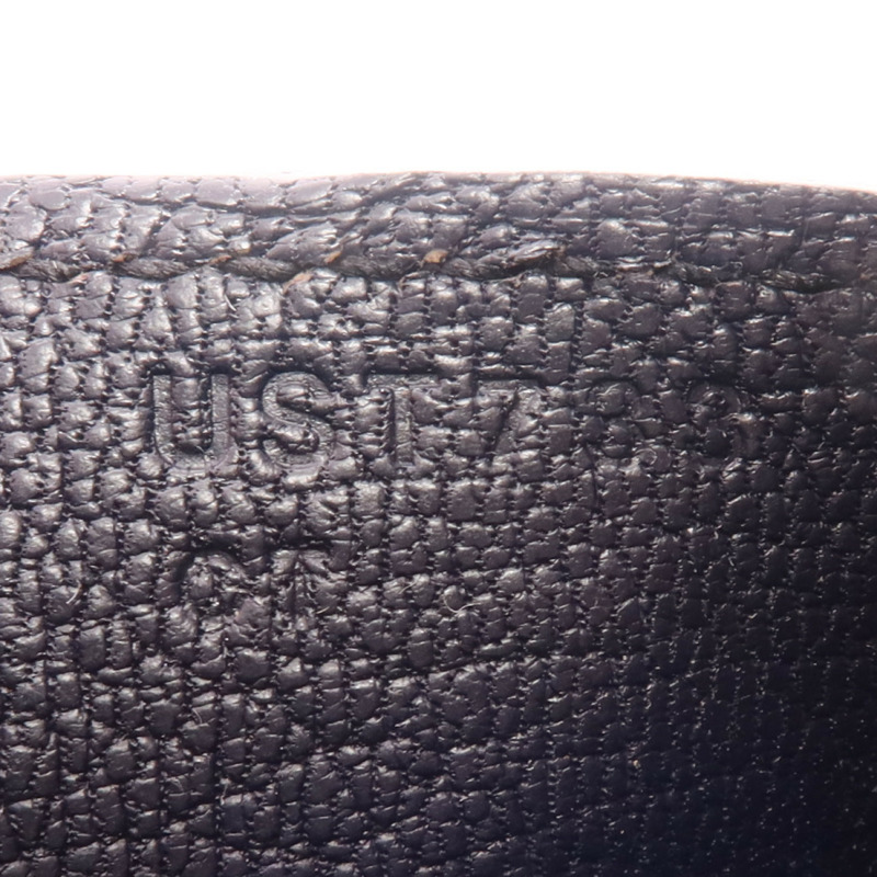 HERMES Epsom皮革Birkin 30金扣手挽袋Bleu Indigo-12