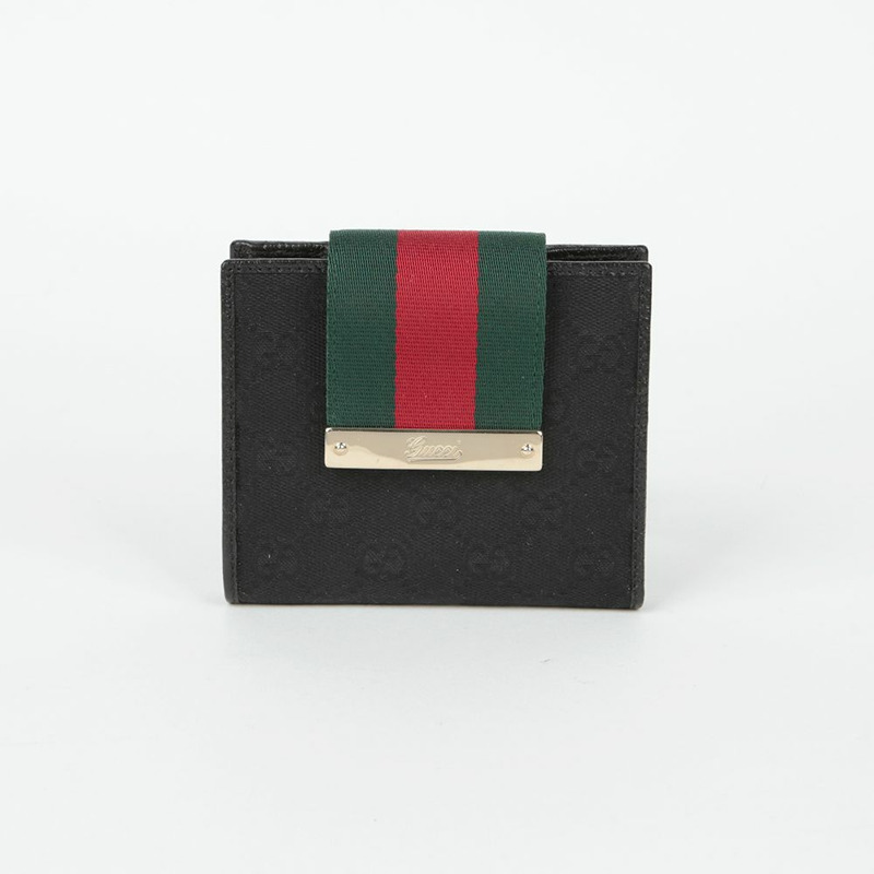 GUCCI 181669 三條紋皮夾-1