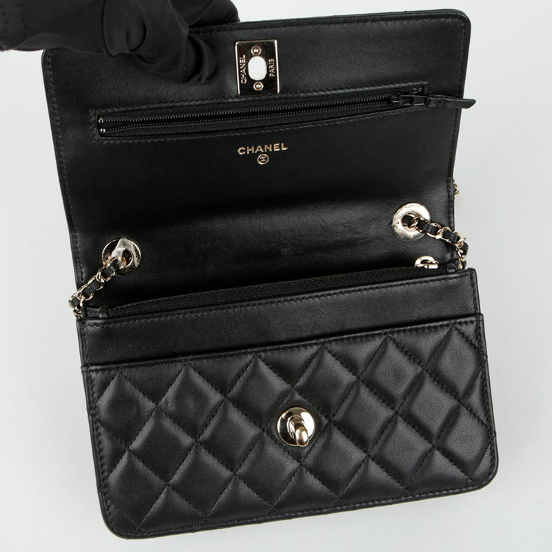 【包稅】CHANEL A80982 時尚 CC WOC 斜背包-11