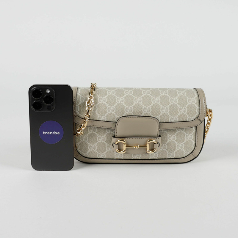 GUCCI Horsebit 1955 小號斜背包 735178-7