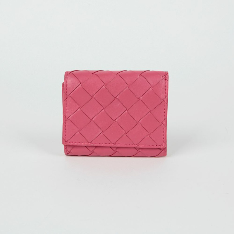 BOTTEGA VENETA Intrecciato 三折錢包 667134-0