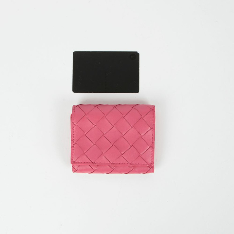 BOTTEGA VENETA Intrecciato 三折錢包 667134-8