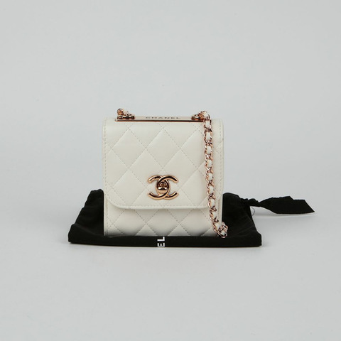 CHANEL 時尚CC迷你肩斜背包 A81633
