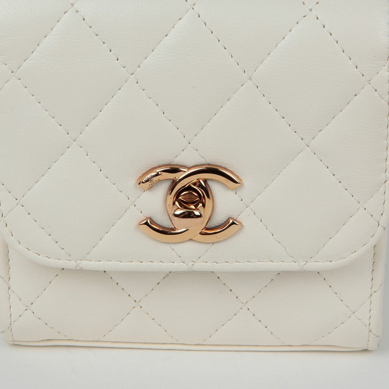 CHANEL 時尚CC迷你肩斜背包 A81633-3