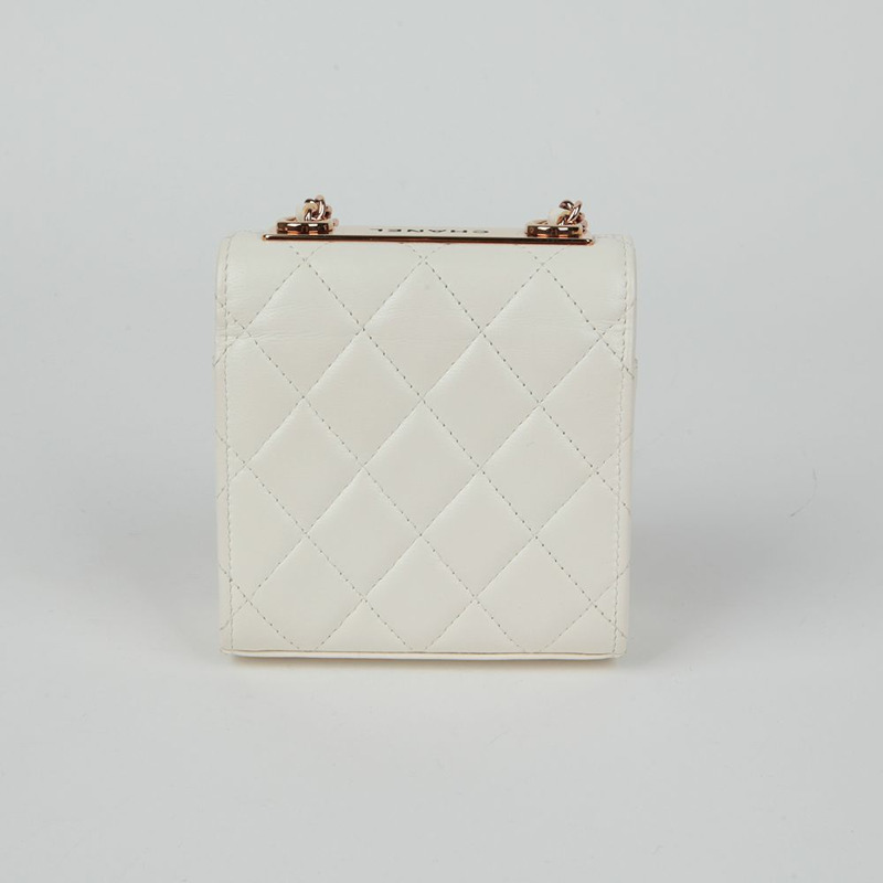 CHANEL 時尚CC迷你肩斜背包 A81633-4