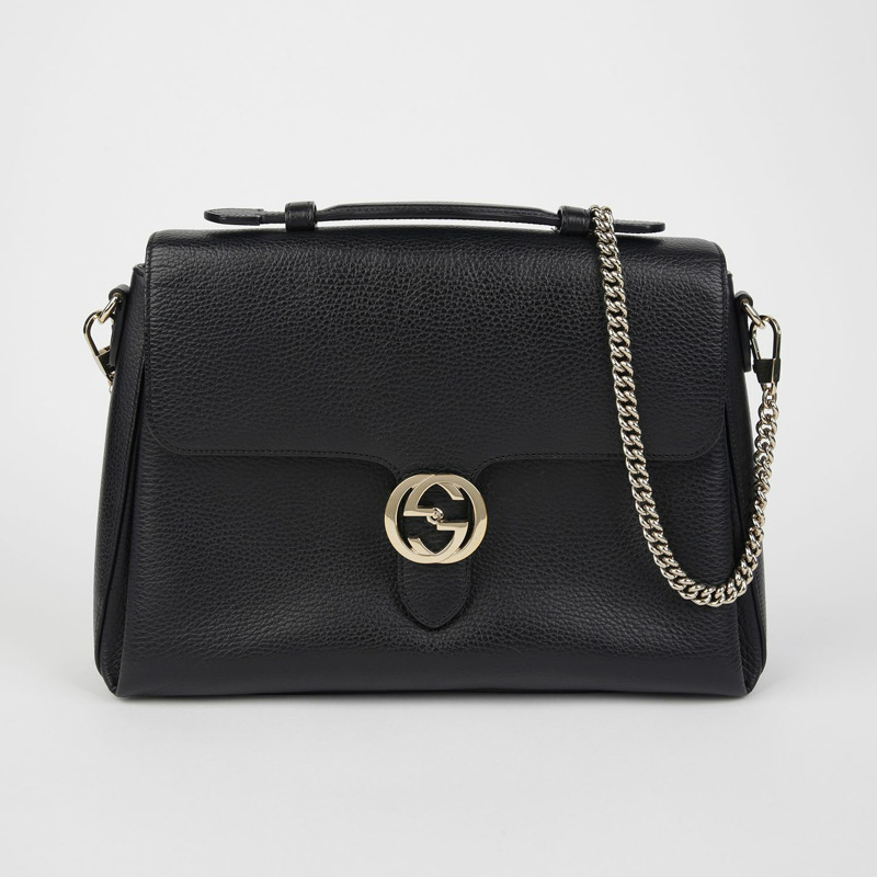 GUCCI 510306 互扣式頂部提把托特單肩包-1