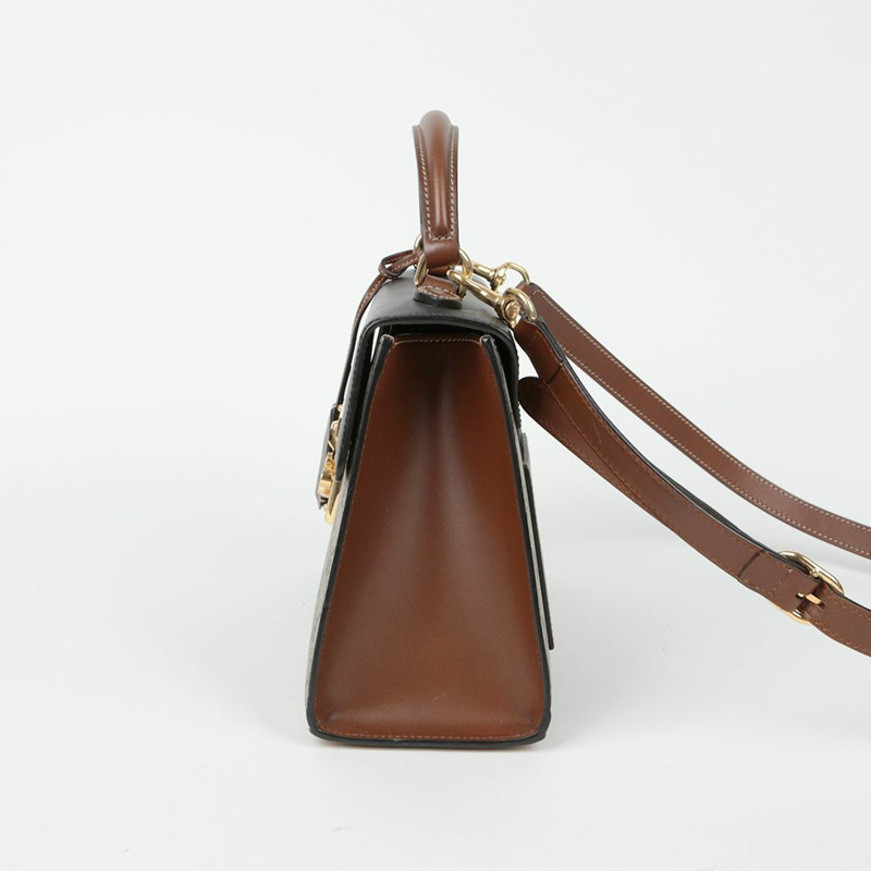 GUCCI Paddle Lock 小號頂部提把托特單肩包 453188-6