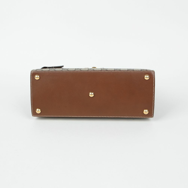 GUCCI Paddle Lock 小號頂部提把托特單肩包 453188-7
