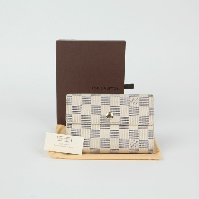 LOUIS VUITTON N63068 Alexandra 中號錢包-0