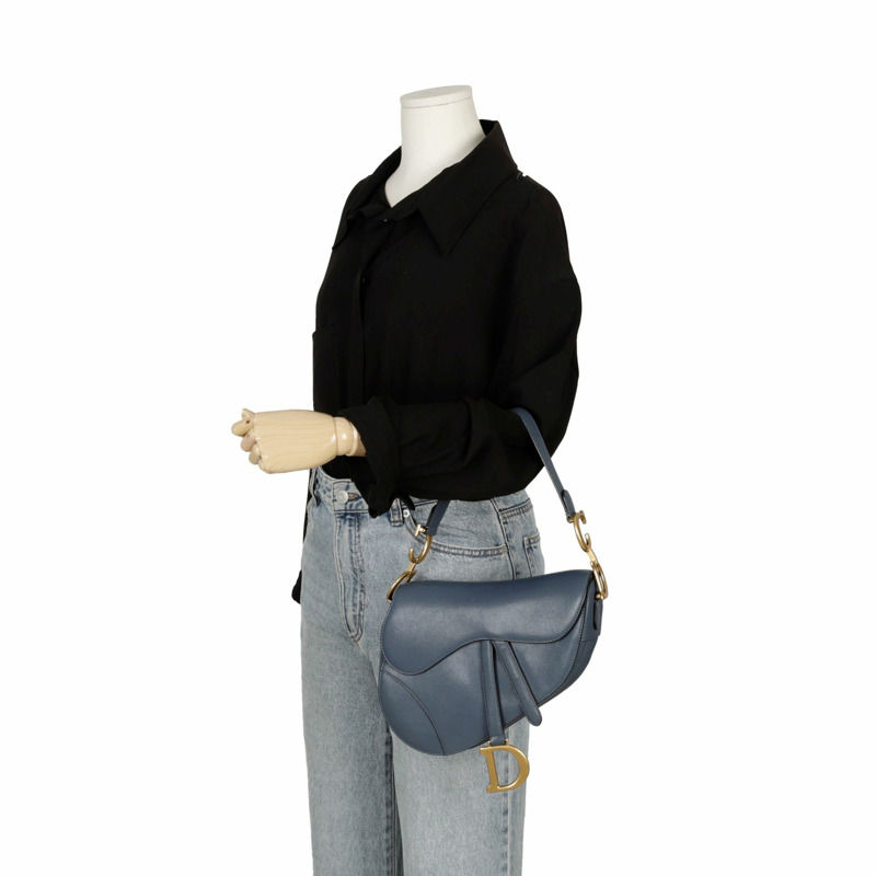 【包稅】DIOR M0446CCEH 馬鞍肩包-9