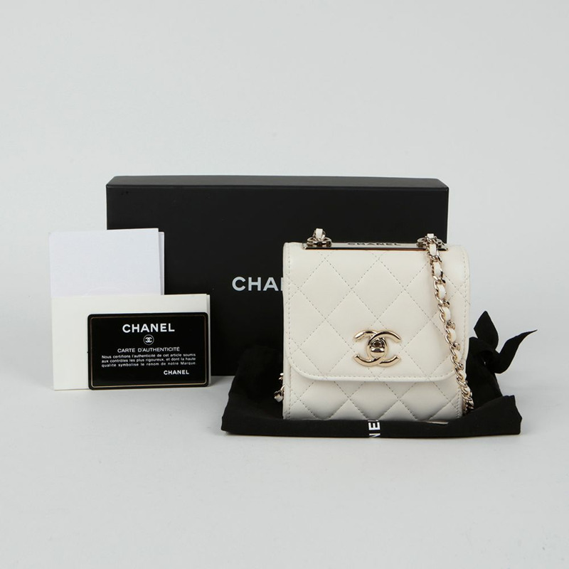 CHANEL 時尚CC迷你肩斜背包 A81633-0