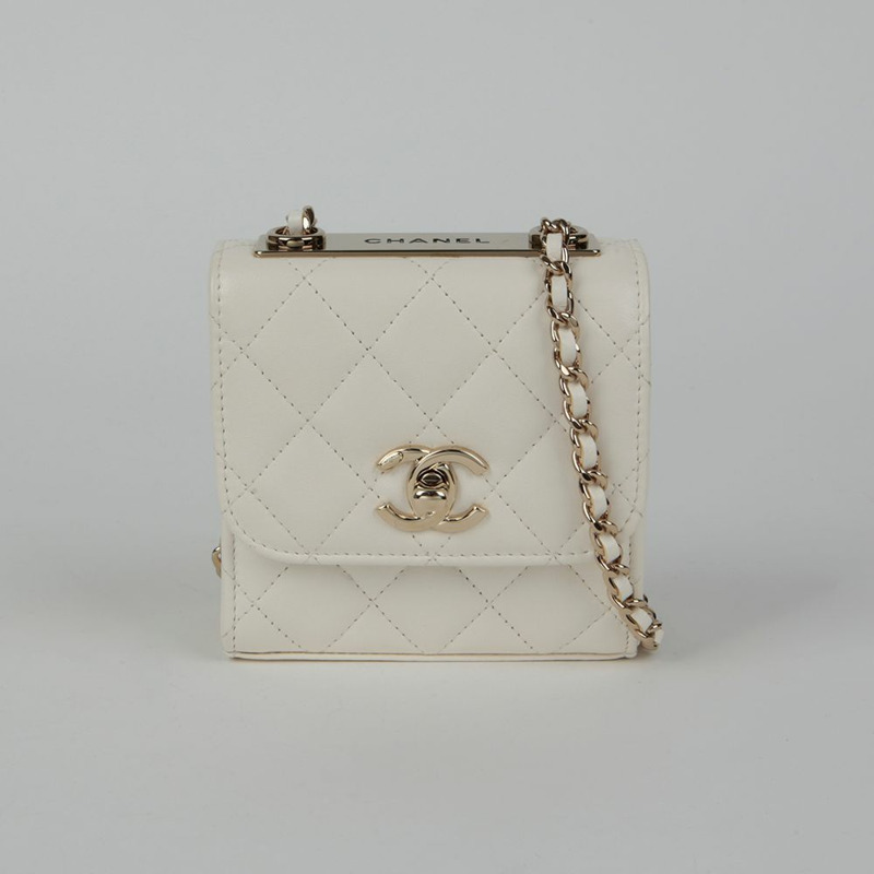 CHANEL 時尚CC迷你肩斜背包 A81633-1