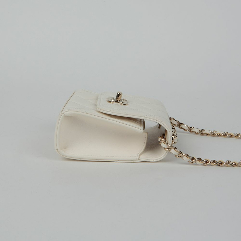 CHANEL 時尚CC迷你肩斜背包 A81633-4