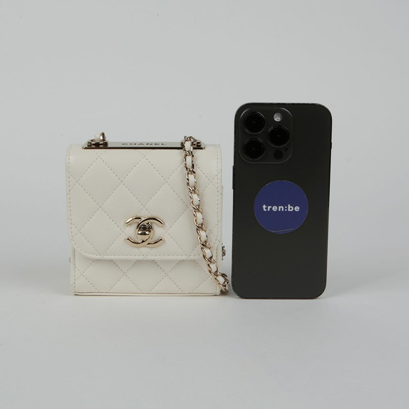 CHANEL 時尚CC迷你肩斜背包 A81633-7