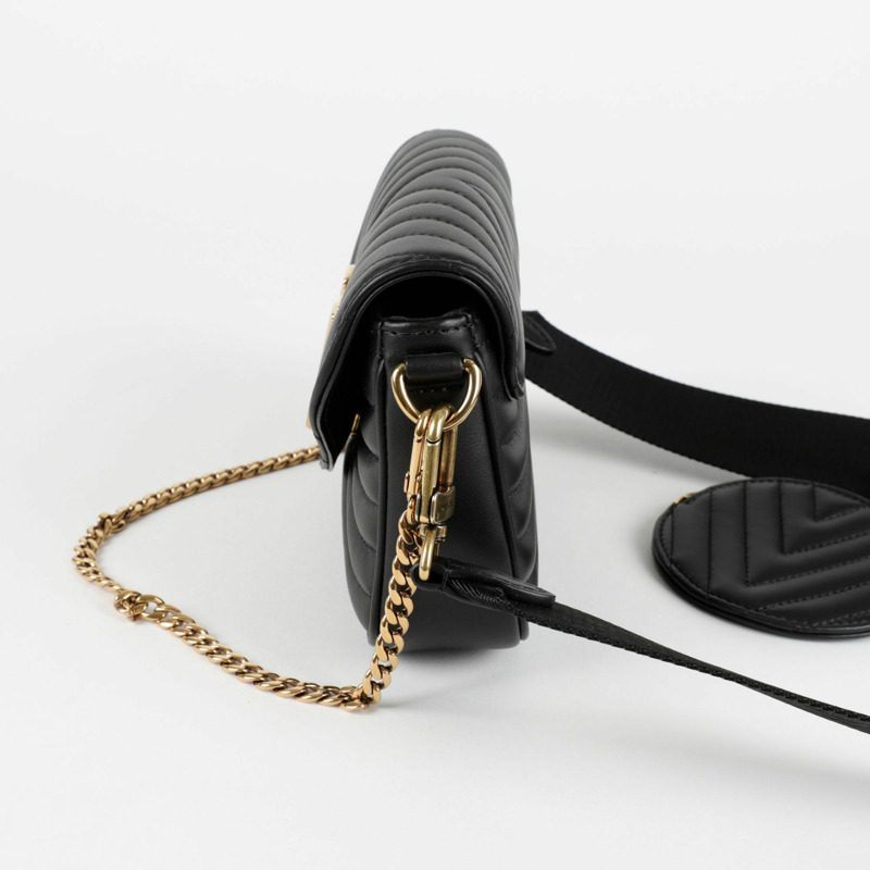 【包稅】LOUIS VUITTON M56461 全新多功能手拿包肩斜背包-3