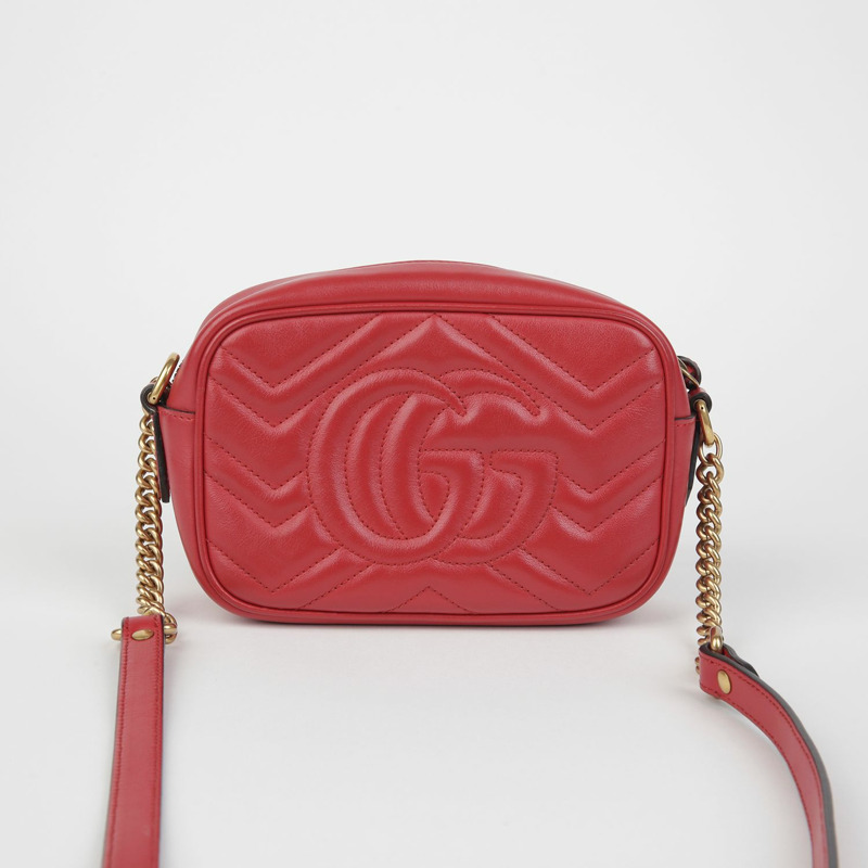 GUCCI GG Marmont 迷你斜背包 448065-3