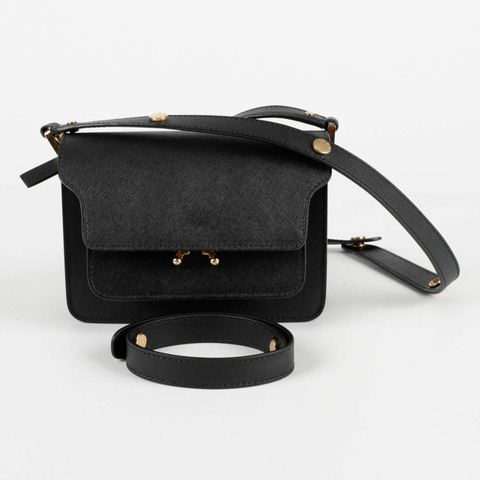 MARNI SBMPS01NO1 Trunk 迷你肩斜背包