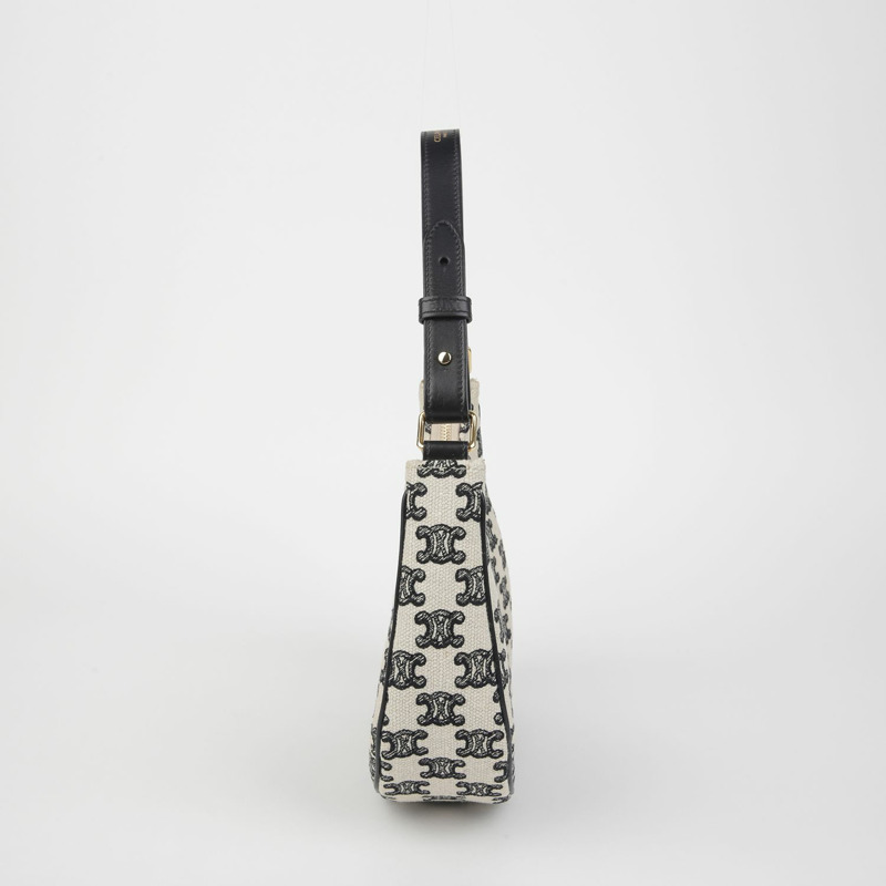 CELINE 193952CS8 Ava 中型 Hobo 單肩包-3