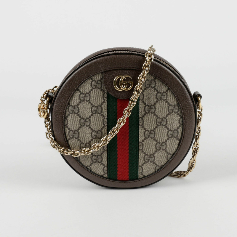 【包稅】GUCCI Ophidia迷你圓肩斜背包 550618-0
