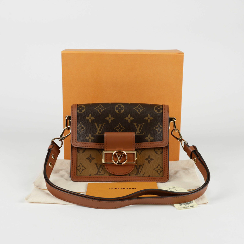 LOUIS VUITTON Dauphine 迷你肩斜背包 M44580-0