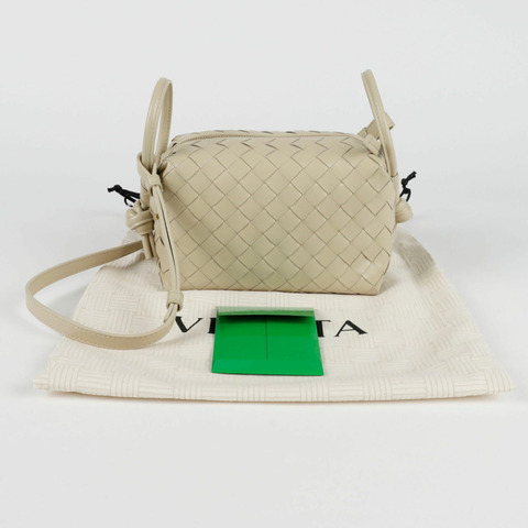 BOTTEGA VENETA 環形頂部提把手提單肩包 796615