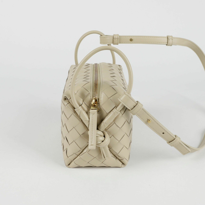 【包稅】BOTTEGA VENETA 環形頂部提把手提單肩包 796615-2