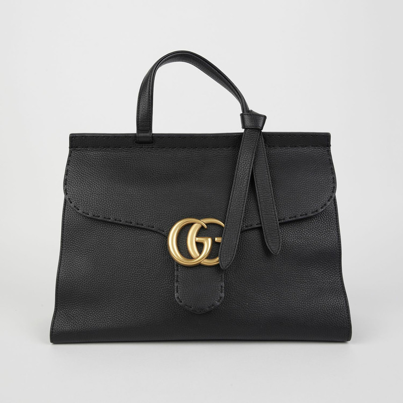 GUCCI Marmont 大號頂部提把托特包 418702-1