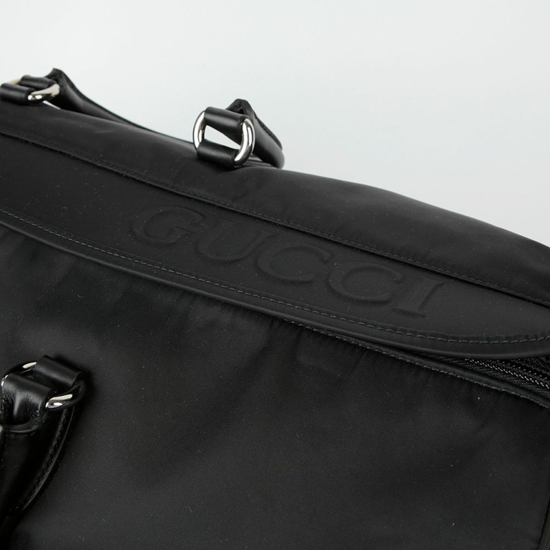 GUCCI 口袋大號行李托特包 802094-5