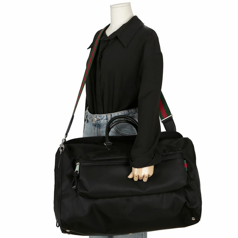 GUCCI 口袋大號行李托特包 802094-8