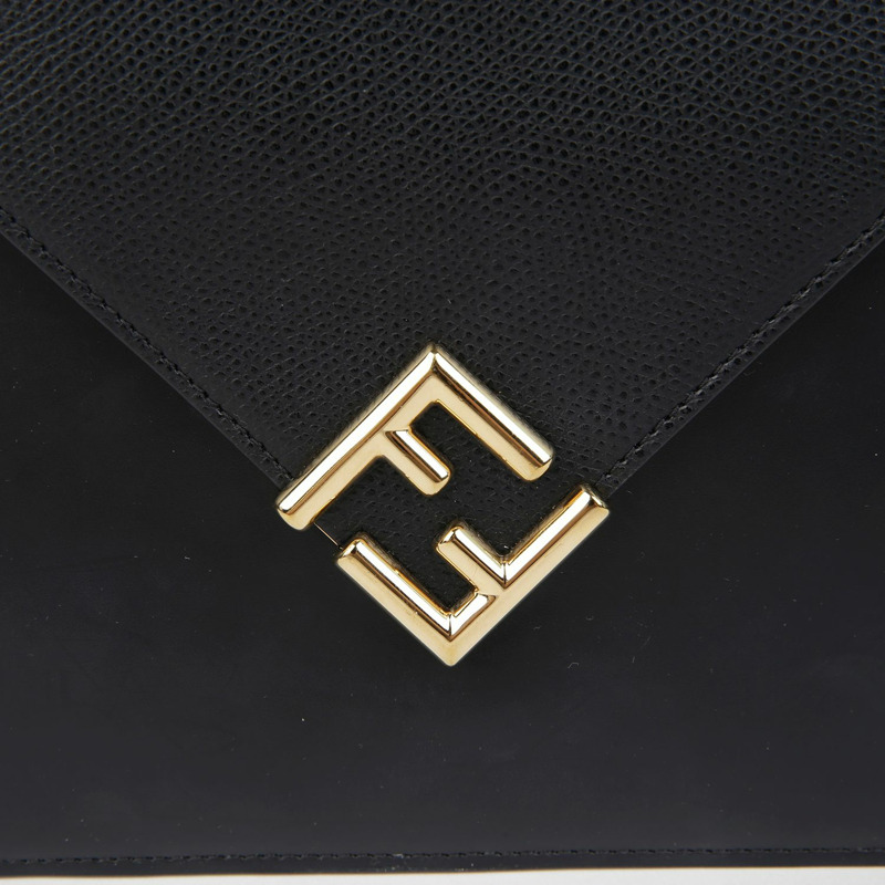 FENDI F 標誌翻蓋手包 8N0152-1