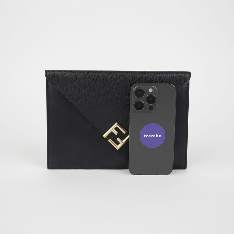 FENDI F 標誌翻蓋手包 8N0152-5