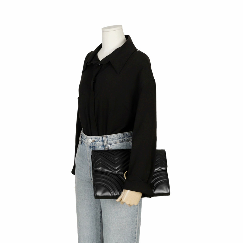 GUCCI GG Marmont 手拿包 498079-10