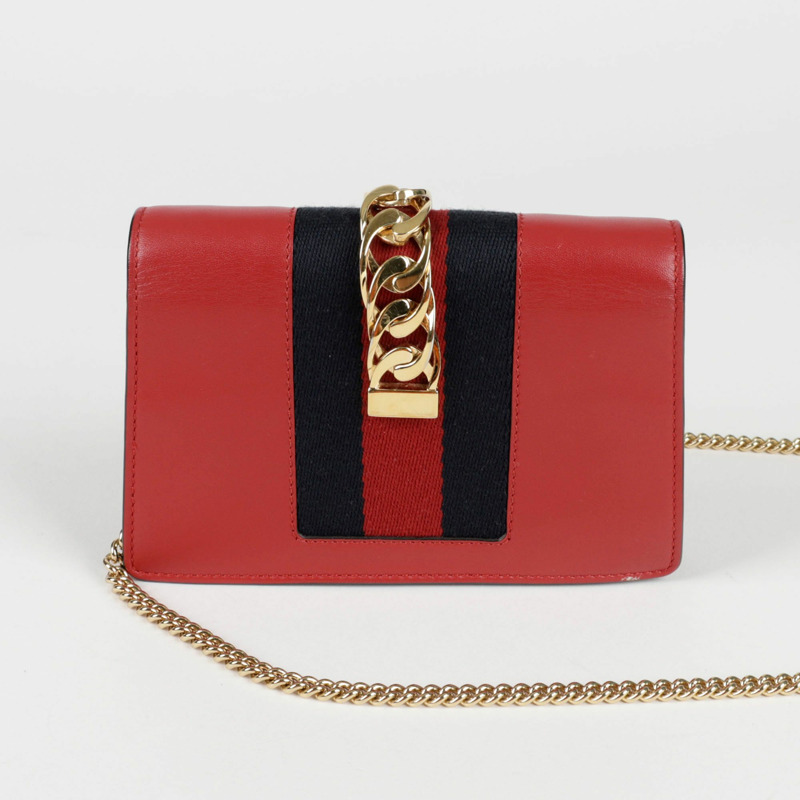 【包稅】GUCCI Silvie 超迷你鏈肩斜背包 494646-3