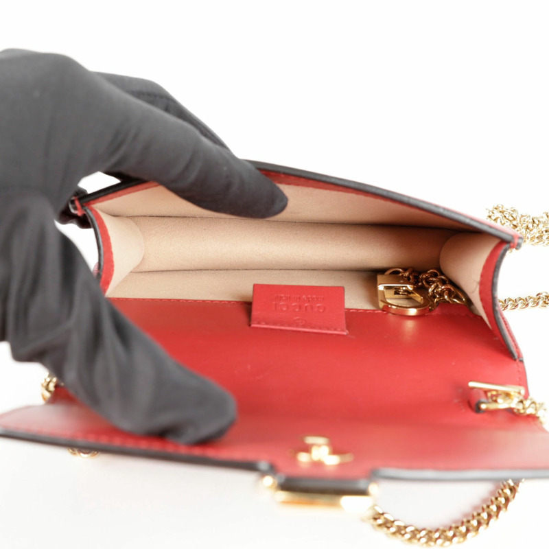 【包稅】GUCCI Silvie 超迷你鏈肩斜背包 494646-10