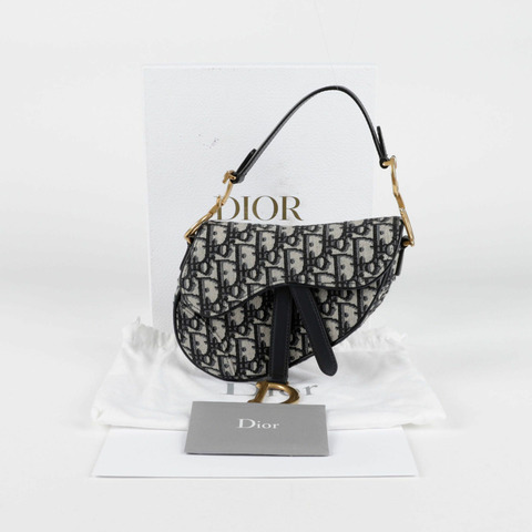 DIOR M0447CTZQ 斜跨迷你馬鞍單肩包