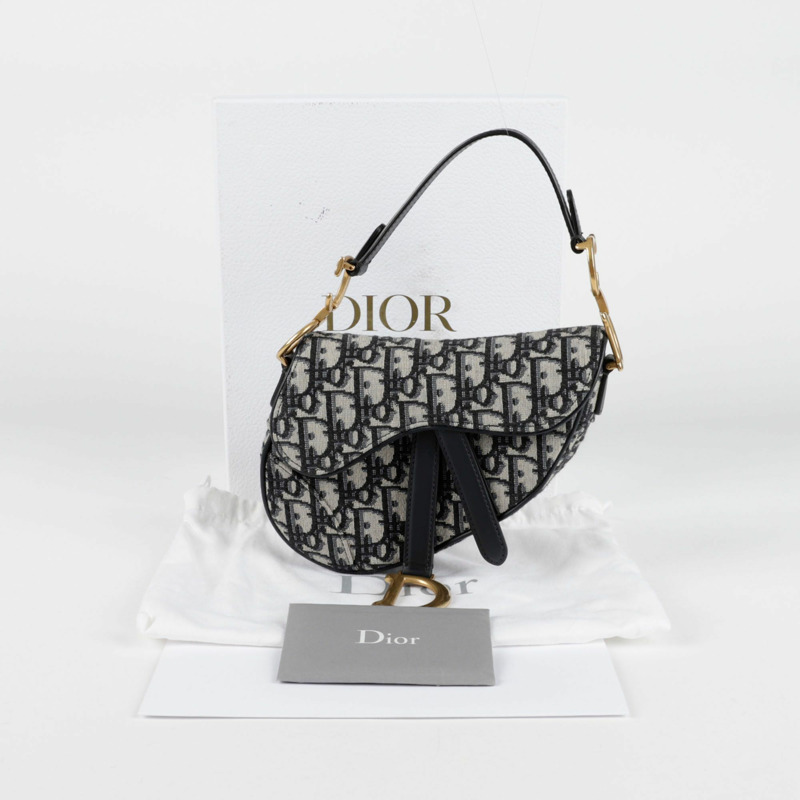 DIOR M0447CTZQ 斜跨迷你馬鞍單肩包-0