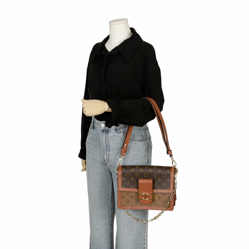 【包稅】LOUIS VUITTON Dauphine MM 單肩斜背包 M45958-9