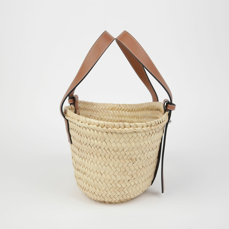 LOEWE 327 02 S93 Anagram 小號籃子手提包-2