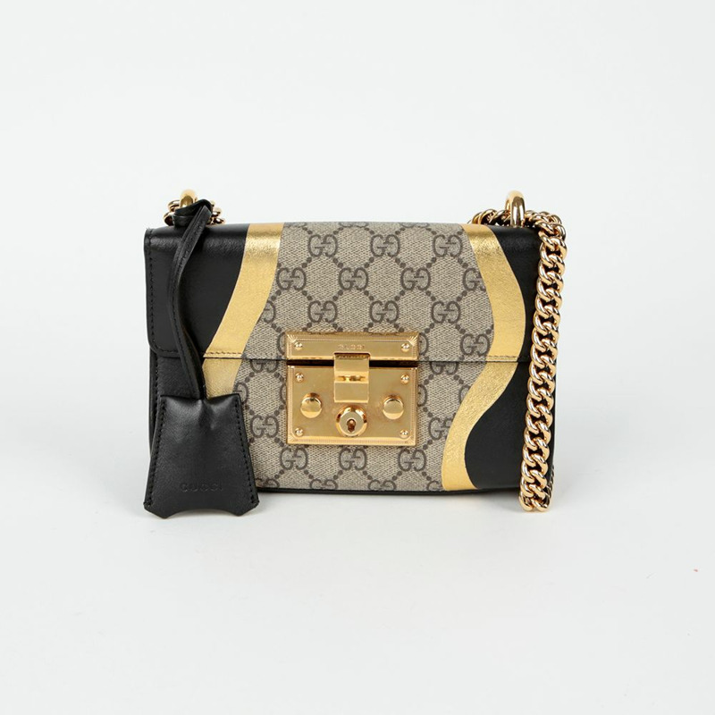 GUCCI Paddle Lock 迷你肩斜背包 432182-0