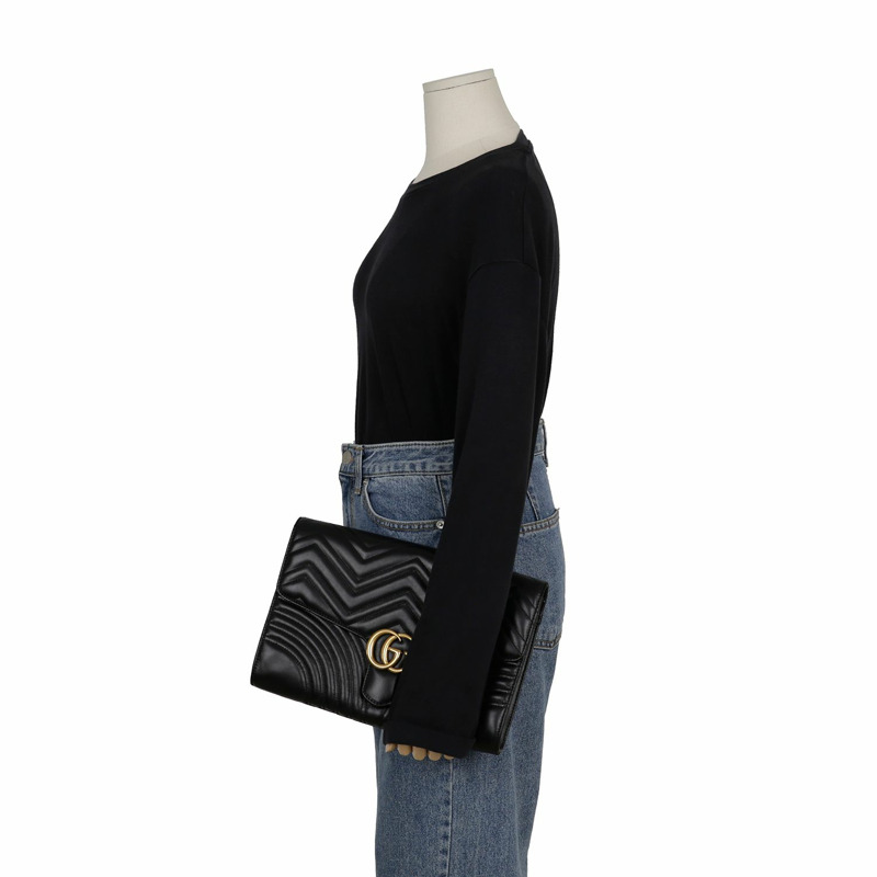 【包稅】GUCCI 498079 GG Marmont 手拿包-9